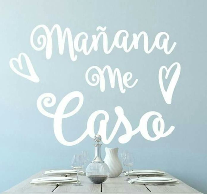 Mañana mi gran día 💖 2