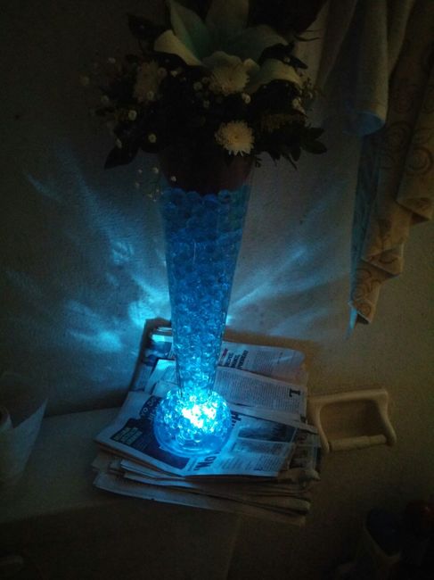 Mis centros de mesa led - 2