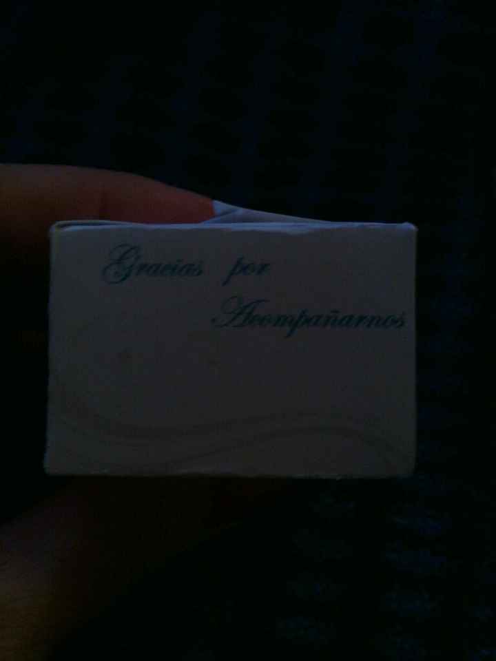 Cajitas para almendras diy!!!! - 2