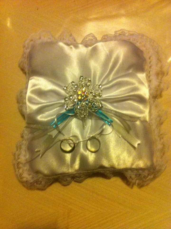 Les presento mi cojín para argollas. diy - 3