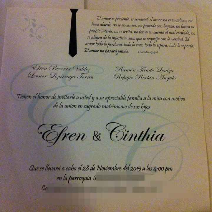 Por fin mis invitaciones diy !!! - 2