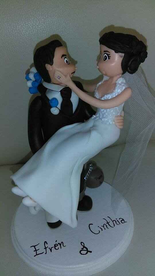 Mi topper del pastel !!!! casi listo - 4