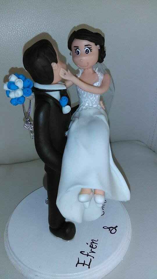 Hola les muestro mi cake topper!! - 1