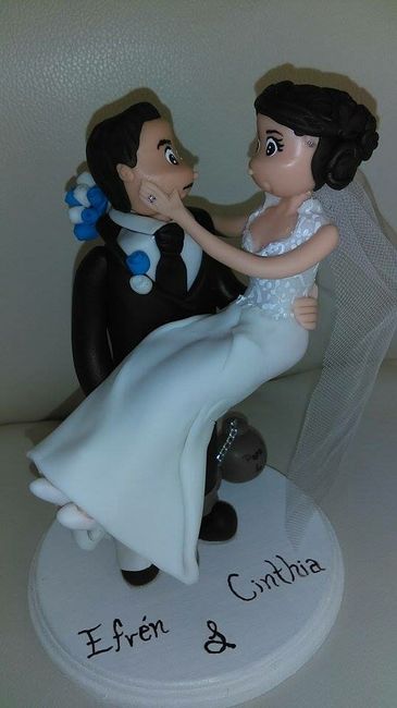 Mi topper del pastel !!!! casi listo - 4