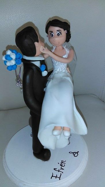 Hola les muestro mi cake topper!! - 1