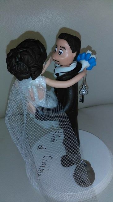 Hola les muestro mi cake topper!! - 2