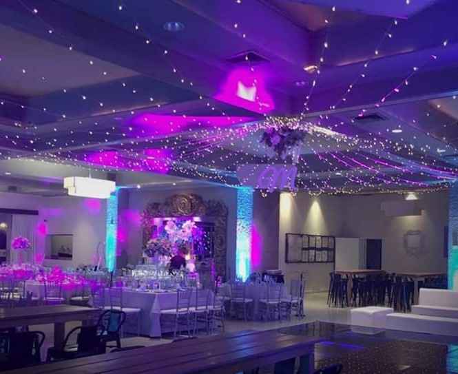 Que tu boda brille con luces en el techo - 2