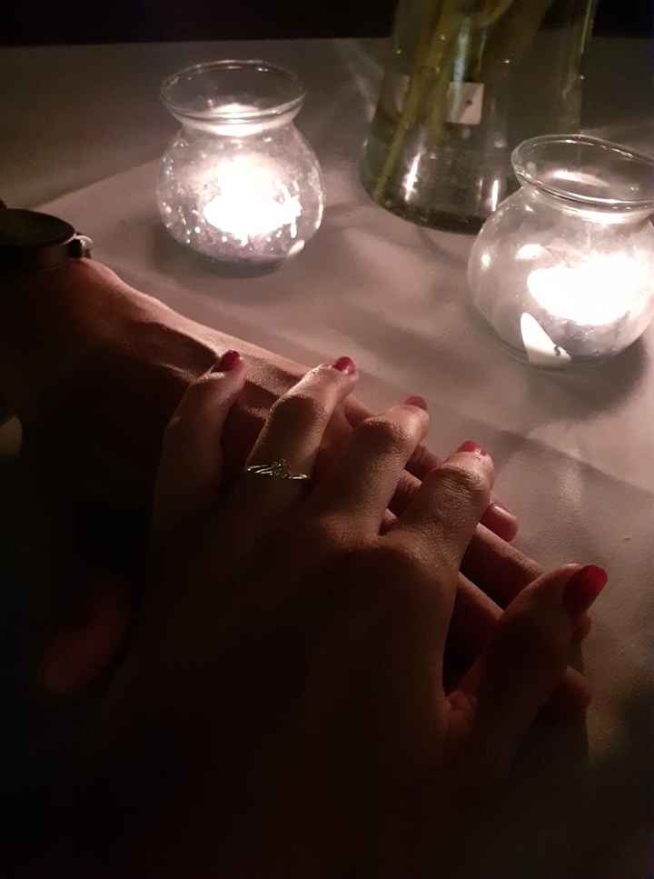 En la cena de aniversario