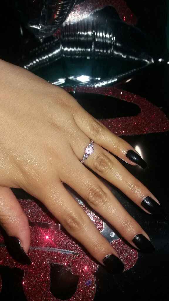 Anillos de oro rosa - 2