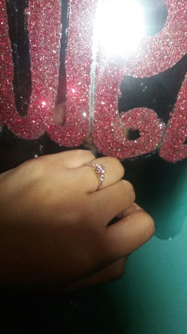 Anillos de oro rosa - 1