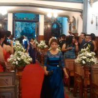 Entrando a la iglesia