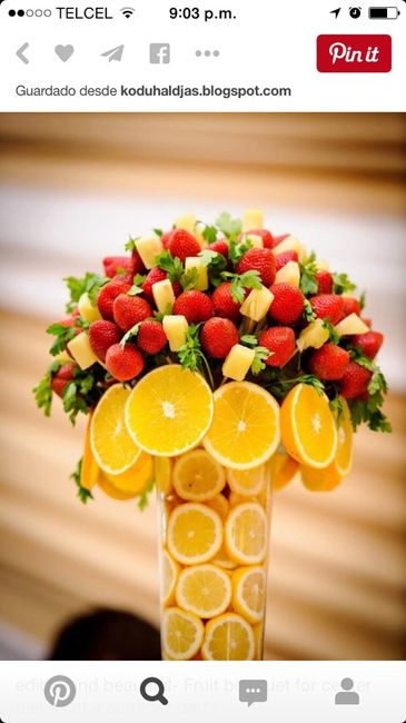 Centros de mesa frutales!!! - 1