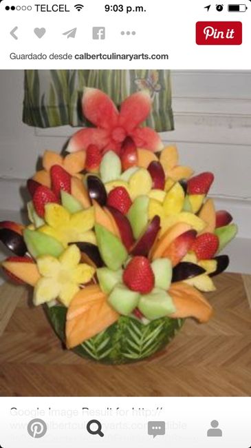 Centros de mesa frutales!!! - 5