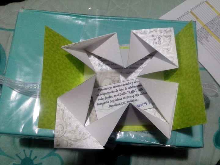 A 48 dias... al fin mis invitaciones - 2