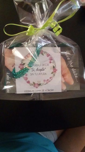 Detalle para damas de honor ... - 1