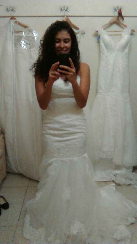 Habemus vestido y adelantamos la fecha. - 1