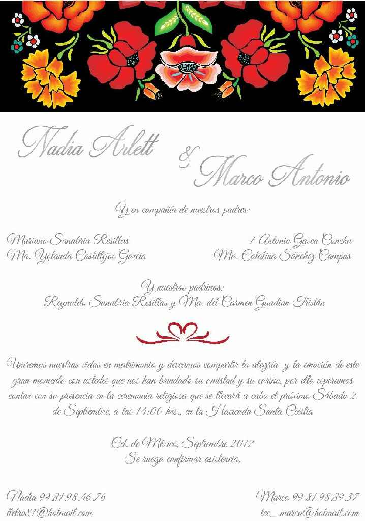 Invitaciones - 1