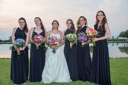 Damas de honor ¿el mismo color para todas o cada quien su propio estilo? - 1