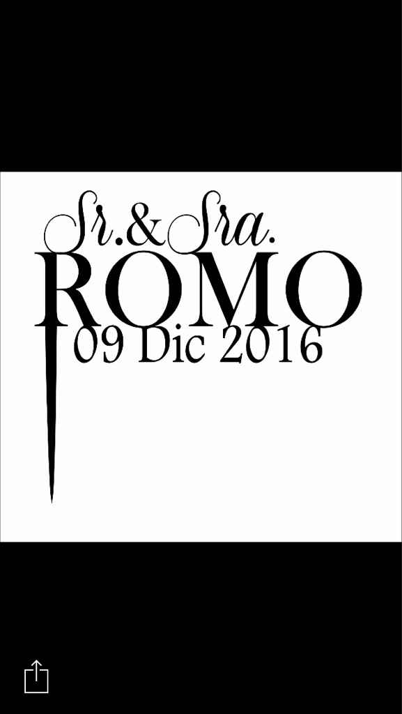 ¡Cake toppers de letras! ¿te gustan? - 1