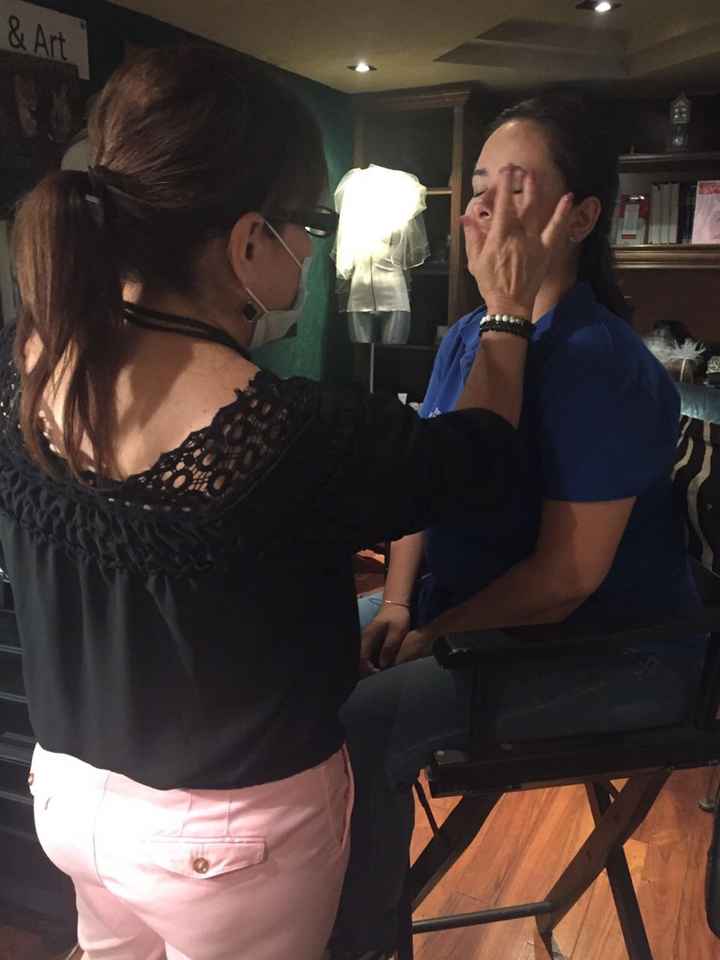 Cita con la maquillista en aeorgrafo - 2