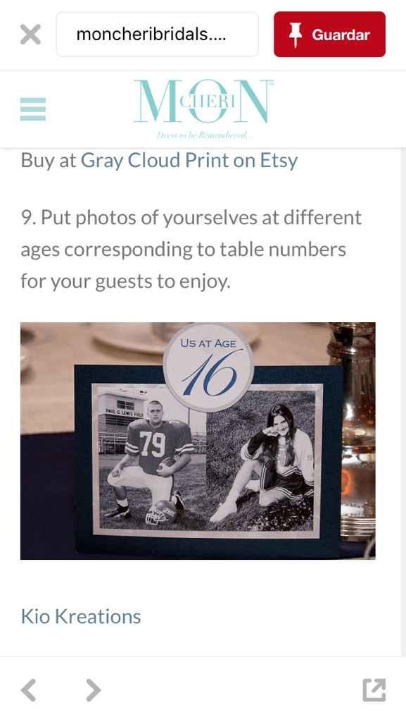 Numeracion de mesas - 1