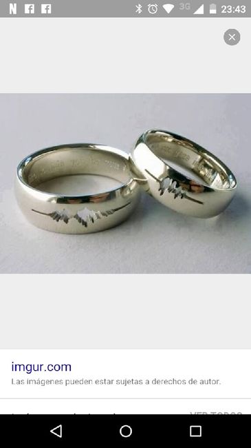 Anillos de matrimonio.. Únicos y originales - 1