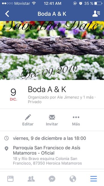 Y que hago el evento enfacebook - 1