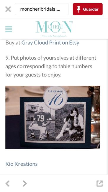 Numeracion de mesas - 1