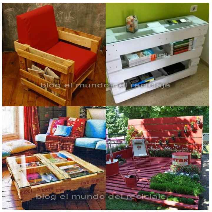 palet para reciclar