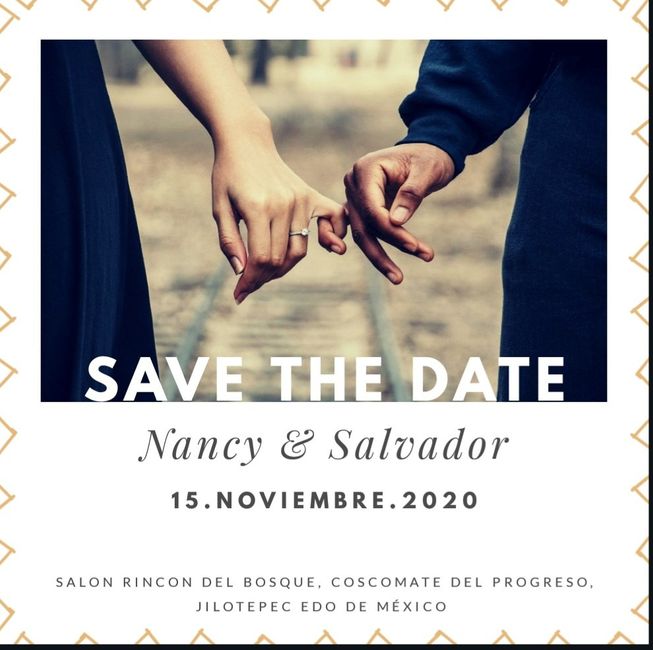 Novios que nos casamos el 15 de Noviembre de 2020 en Estado México - 1