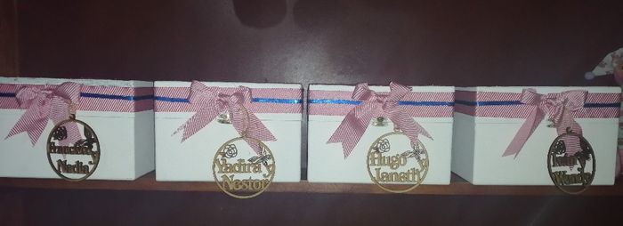 ¿Que tipo de detalles les dieron a sus Damas de Honor? 35