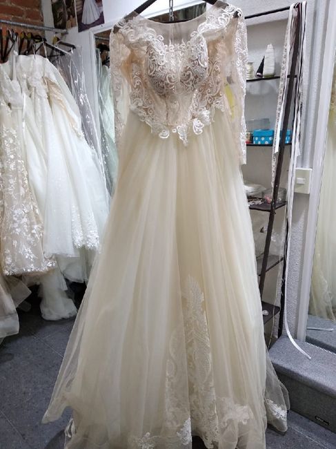 Color. Del vestido - 1