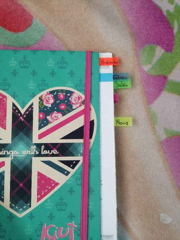 Carpeta de bodas para organizar - 2