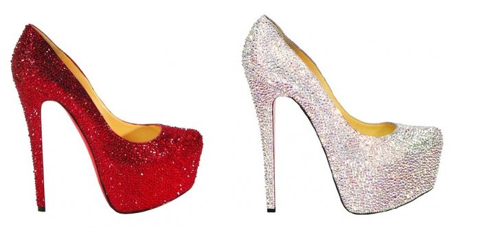 Christian Louboutin Daffodil Crystal Pumps