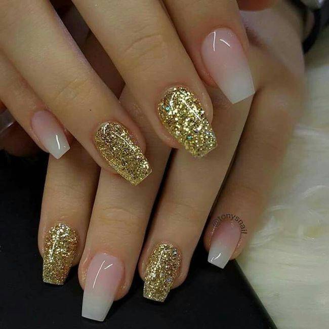 Uñas con glitter 2017/2018 - 6
