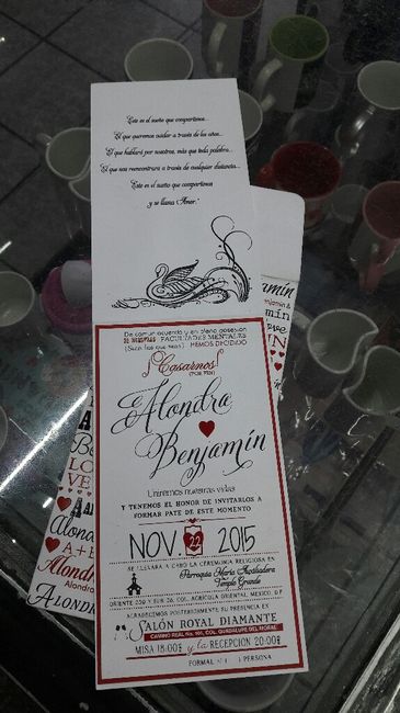  a 86 dias invitaciones 🖒 - 2