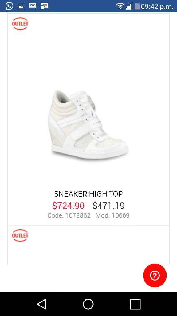 Ayuda: experiencia de novias que usaron tenis sin plataforma - 1