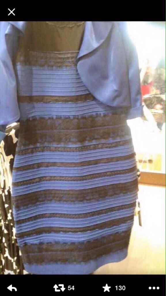 De que color es el vestido? juego - 1