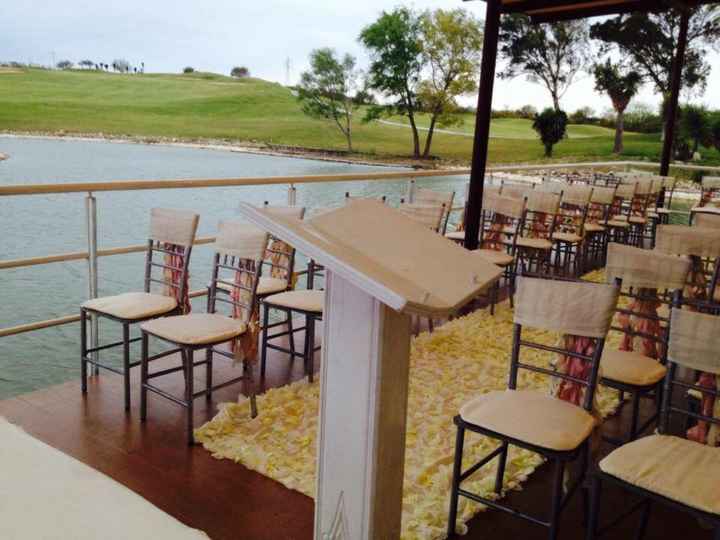 Compartan donde será la recepción!! salón jardin - 2