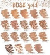 Tonos de Rose Gold