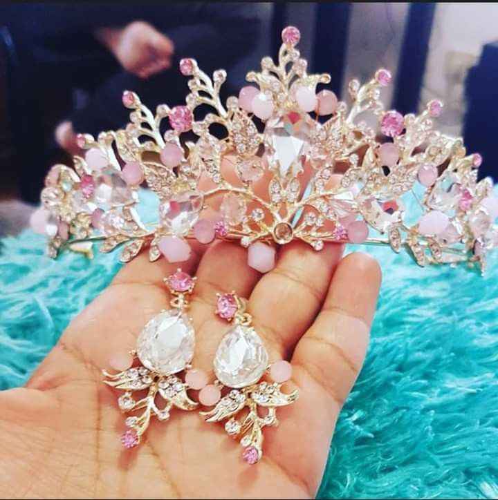 Tiaras en rose gold - 1