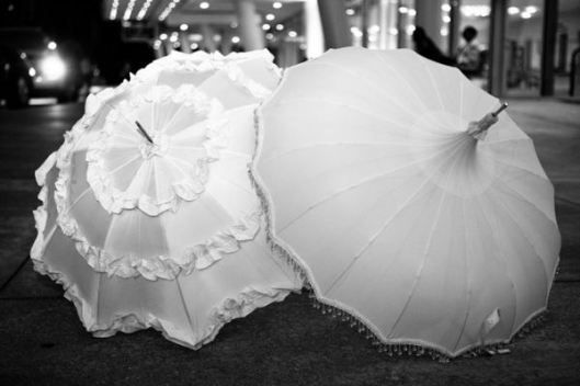Paraguas para novia