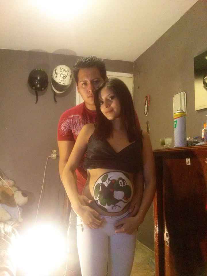 Regalo sorpresa nueve meses de casados nueve meses de embarazo - 1