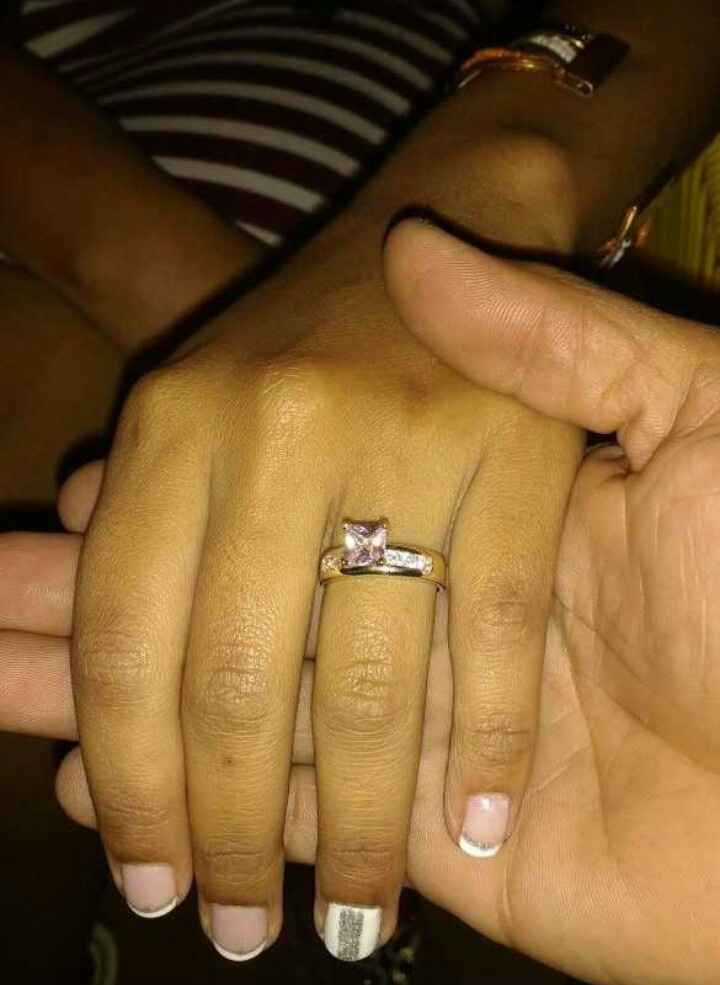Muestren su anillo de compromiso 😍💕💍💑 - 1