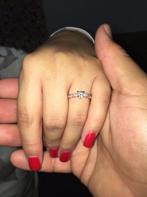 Llegando al depa el día de la propuesta 