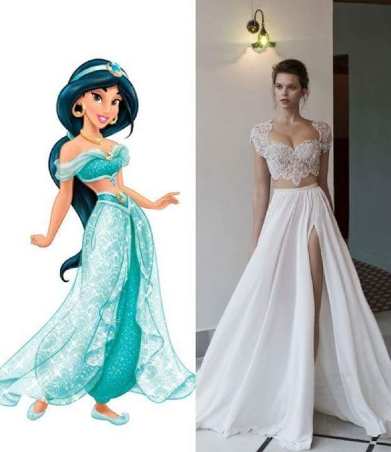 Vestidos de novia inspirados en princesa Disney - Foro Moda Nupcial ...
