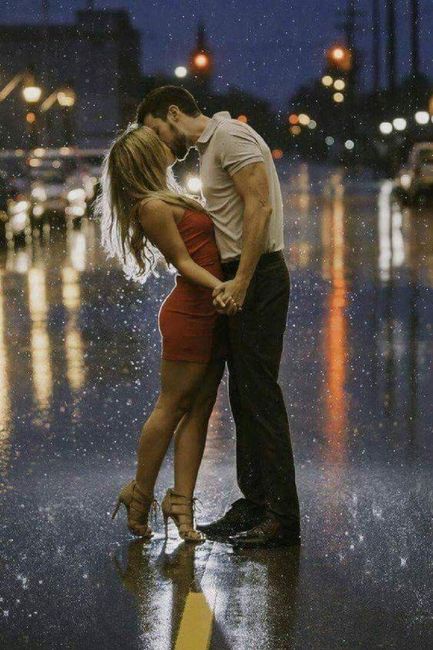 Save the date bajo la lluvia - 2