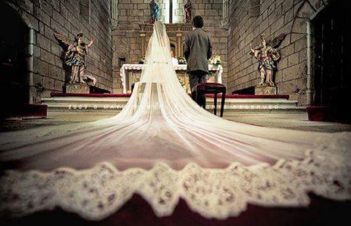 Fotos con tu velo de novia - 3