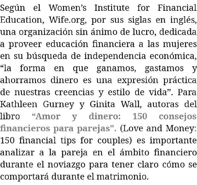 Rally 5 reglas financieras para recién casados. - 3