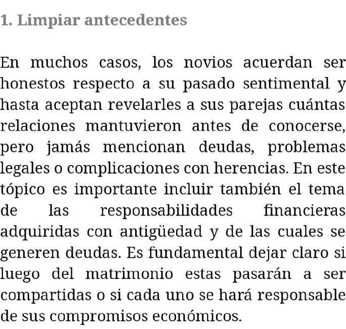 Rally 5 reglas financieras para recién casados. - 6